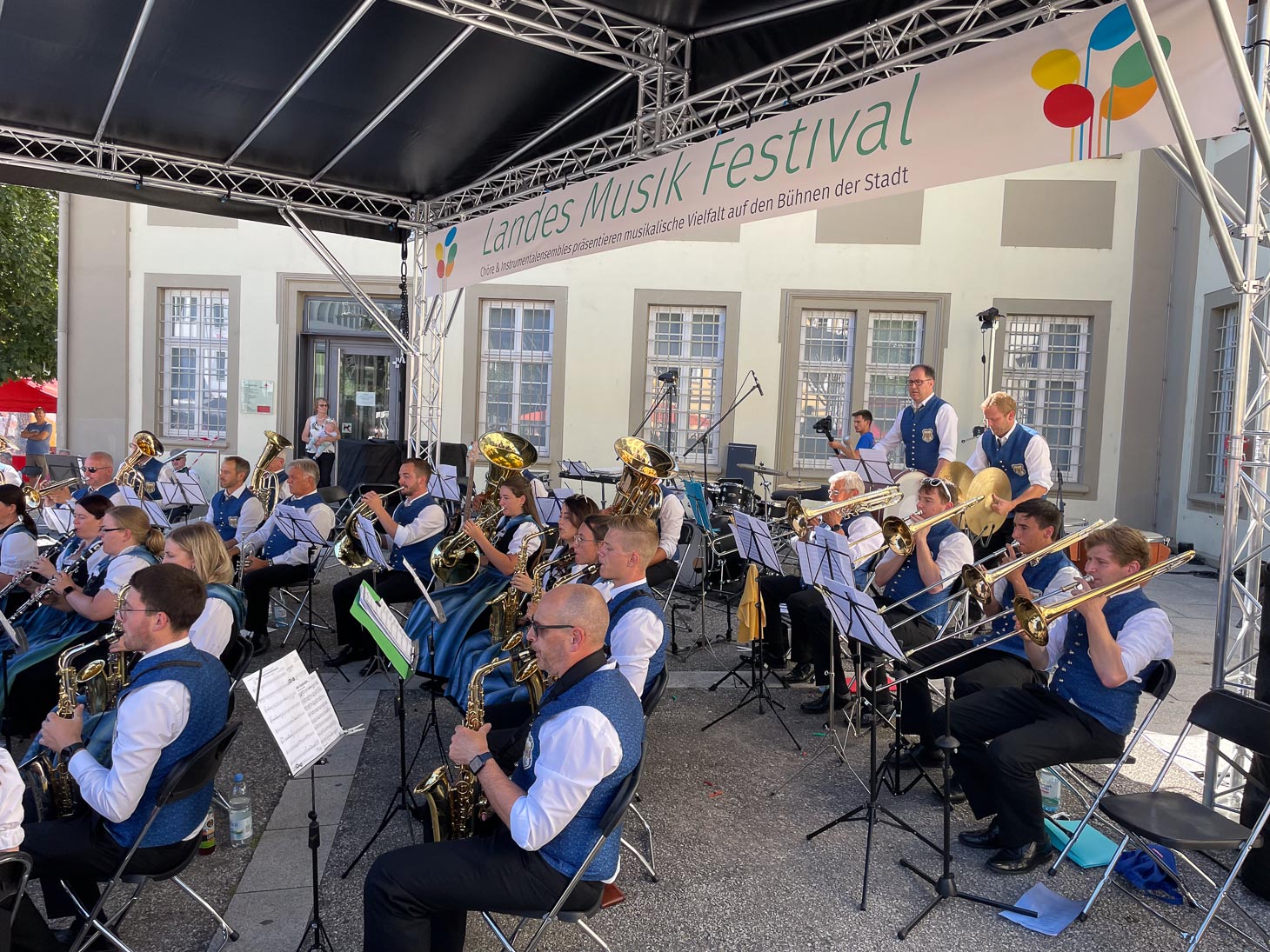 Landes Musik Festival Baden Württemberg, Event Technik