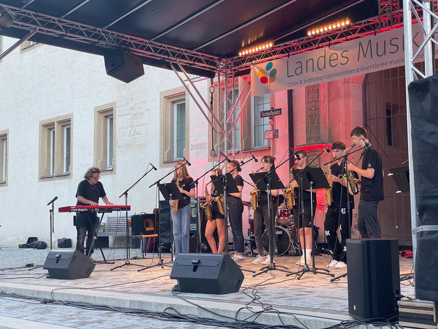 Landes Musik Festival Baden Württemberg, Bühne