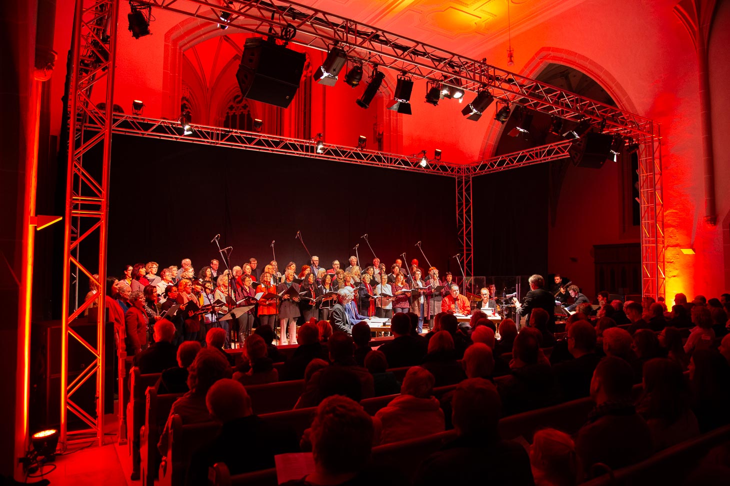 Weihnachts Musical Chor Technik