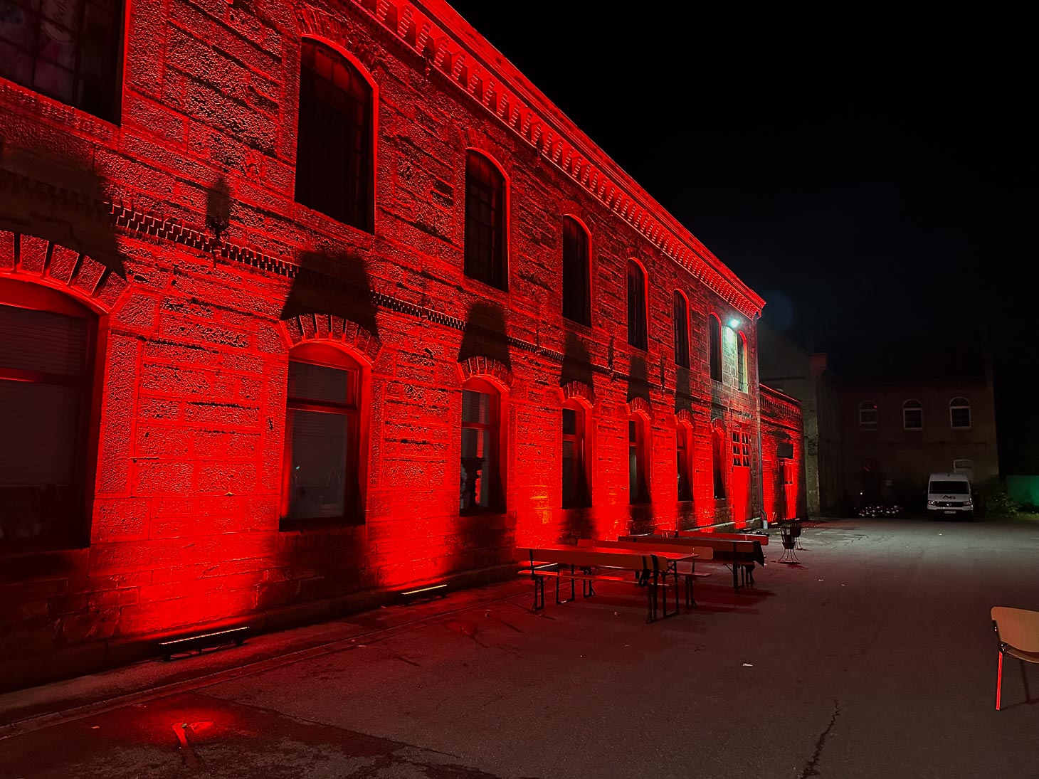 Beleuchtung Gebäude, Lichttechnik Event, Fassaden Beleuchtung